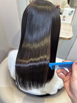 アンド ラ ブランシュ(&.La Blanche) オリーブグレー/黒髪カタログ/ココアベージュ/髪質改善