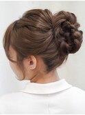 ALLY稲木　ヘアーアレンジ結婚式お呼ばれヘアー
