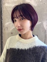 クラン バイ ヘッドライト 青葉台店(clan by HEADLIGHT) ショートヘア/ピンクバイオレット/くびれ/大人女子/青葉台