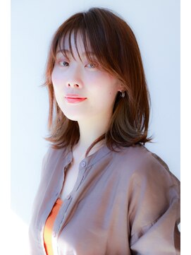 アイニー 稲沢店(Ai-ney) 20代30代40代大人ミディアムウルフ