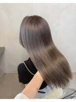 リコヘアー(LiCO HAIR)&nbsp;那覇/イメチェン/ピンクベージュ/アンブレラカラー/前髪