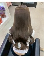 リコヘアー(LiCO HAIR)&nbsp;那覇/イメチェン/ピンクベージュ/アンブレラカラー/前髪