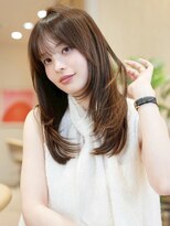 ジーナ 錦糸町(Zina)&nbsp;*ミルクブラウン前髪レイヤーロング*美髪【Zina錦糸町】