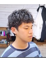 ヘアーサロン カヴィエ(hair salon covie)&nbsp;ダウンバングショート　アクティブショート　ピンパーマ