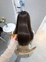 レンテ 千葉(LENTE)&nbsp;ブリーチなしで作る艶ショコラブラウン