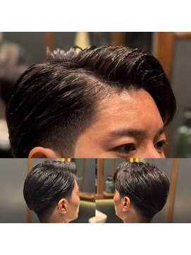 銀座 シノ 本店(shino) ビジネス毛流れスタイル