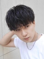 メンズフィール 南森町(MENS FEEL)&nbsp;波巻きツイストスパイラル/リバースセンターパート/南森町
