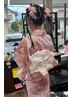 浴衣×ヘアアレンジ