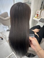 アロン(ALLON) 髪質改善縮毛矯正×透明感艶カラー