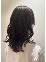 アロッタ 梅田茶屋町(alotta)&nbsp;【白髪ぼかし】ツヤ感アッシュブラウン×大人ウェーブ