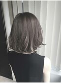 Aimee 外国人風透けちゃうグレージュ