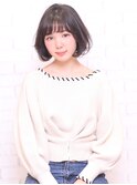 大人かわいい☆ナチュラル小顔ボブ