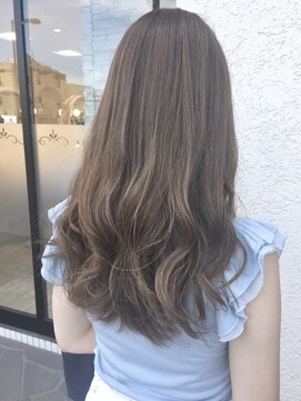 ブリーチなし ミルクティーブラウン L アイドットイースト 亀戸 錦糸町 I East のヘアカタログ ホットペッパービューティー