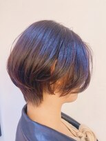 サロンドミルク 溝の口店(salon de MiLK)&nbsp;＊ハンサムショートの大人ボルドー