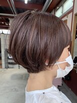ルーファス 恵比寿 渋谷(Ruufus) ピンクアッシュ大人マッシュ