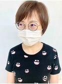 30代★大人かわいい！シースルーバング/アシメバング/ベージュ