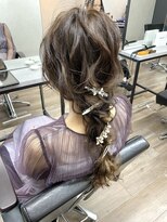 ヴィフ 大船(VIF)&nbsp;編みおろしヘアアレンジ
