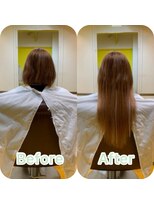 デュオヘアー エクステンションズ 新宿&nbsp;シルバーメッシュロングヘアー♪♪♪