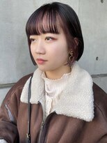 クリアーオブヘアー 栄南店(CLEAR of hair)&nbsp;インナーカラー×ボブ
