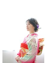 マルケ(marquer)&nbsp;北堀江ヘアメイクサロンマルケ和装ヘア