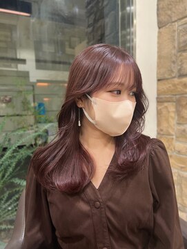 ゼスト 吉祥寺店(ZEST) 【籠倉由夏】秋カラー◎ブリーチなしで作るカシスラベンダー