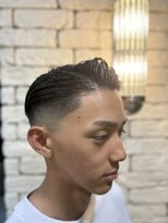 スティーロ 渋谷(Steelo)&nbsp;スキンフェード×サイドパート