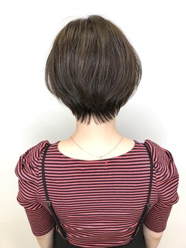 ラグナ(LAGUNA) ［LAGUNAラグナ渋谷　KA2］大人の丸みショート×ナチュブラウン