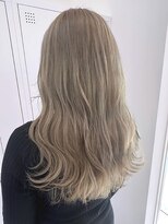 ミミヘアーガーデン(mimi hair garden)&nbsp;くすみホワイトミルクティー