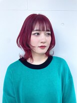 カリーナコークス 原宿 渋谷(Carina COKETH) ワインレッド/インナーカラー/ダブルカラー/レイヤーカット