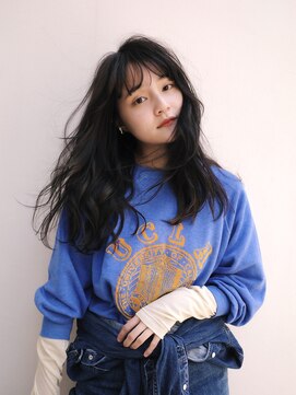 ヨー(Yoh-) 【ゆるふわロング/阿部達哉】パーマ/ロング/巻き髪/前髪カット