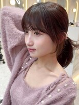 シー バイ ロンド 新宿(Sea by Lond) 韓国風前髪×レイヤーカット【髪質改善/新宿/レイヤーカット】