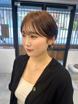 ダル 渋谷/表参道(DAL.) 艶々グレージュコンパクトショート