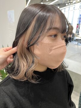 ゴウトゥデイシェアサロン 町田店(GO TODAY SHAiRE SALON) インナーカラーベージュ【町田】