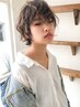【女性】オーガニックカラー+トリートメント　￥10000～    