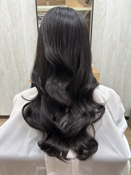 トコ(toco) レイヤーカット/こっくりダークグレーカラー/4stepTR/外巻き