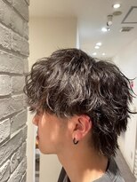 エヌアンドエー 春日部東口店(hair shop N&A)&nbsp;男の色気を演出するスパイラルパーマ×ウルフレイヤー＃4