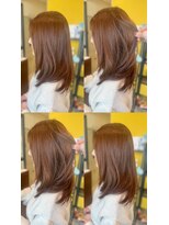 バサ 江古田店(BASSA)&nbsp;【AKINO】ブリーチ無しの明るめベージュ♪