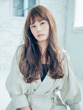 ヘアー&メイク ルナルナ 明和店 HAIR&MAKE LUNA LUNA 大人可愛いくせ毛風デジタルパーマ×オリーブグレージュ