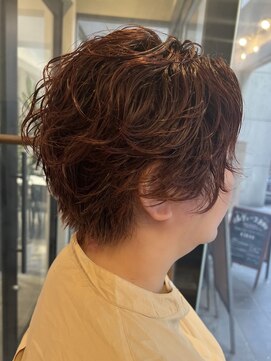 ティー リュクスボーテ(T LUXE BEAUTE) ウェーブショート×ベビーピンク