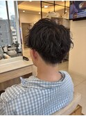 簡単にセットができるツイストスパイラルパーマ◎