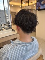簡単にセットができるツイストスパイラルパーマ◎