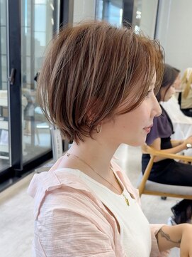 ビューナゴヤ 名駅(VIEW NAGOYA) ショートボブ/暗めカラー/髪質改善/デザインカラー