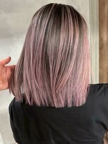 アポロ 横浜駅店(apollo)&nbsp;xバレイヤージュ/ホワイトグレージュ/レイヤーカット