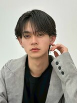 ロンドワン 三宮元町(Lond one) 韓国風センターパート/メンズ/束感ショート