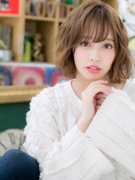 カバーヘア ブリス 志木南口駅前店(COVER HAIR bliss) 細巻きハイライト韓国風大人可愛いフェザーパーマh420代30代40代