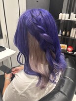 ゼノ(Xeno)&nbsp;パープル×ホワイトシルバー