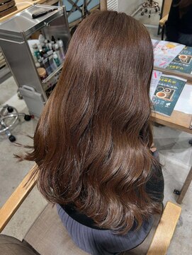 韓国ヘアレイヤーカットダブルハイライトカラー【Lapista池袋】