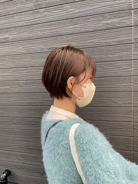 ミルスク(MIRSK.) モテショート×透けるベージュ