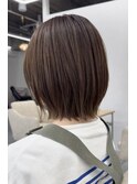 レイヤーボブ☆白髪ぼかしハイライト