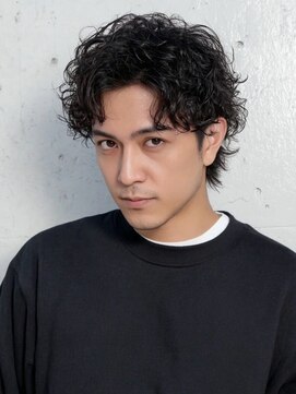 ハート 武蔵新城店(HEART) MEN’S HAIR/波巻きツイストスパイラル/リバースセンターパート